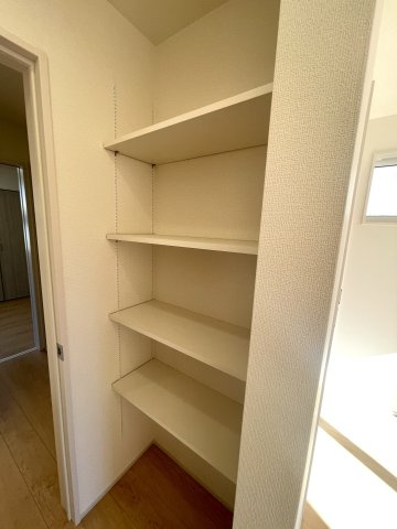 練馬区南大泉1丁目　太陽光パネル設置　こだわり省エネ邸宅の収納