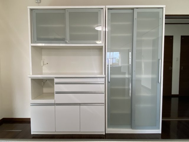 旭南１丁目貸家の収納|キッチン収納