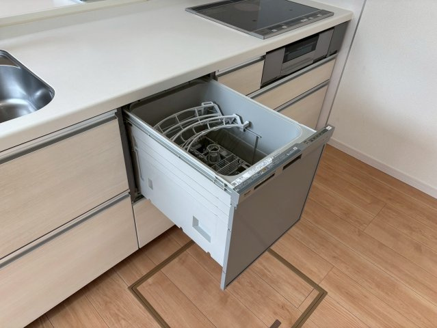 佐伯区河内南2丁目のキッチン|食洗器付きで家事の時短も叶う嬉しい設備付き♪