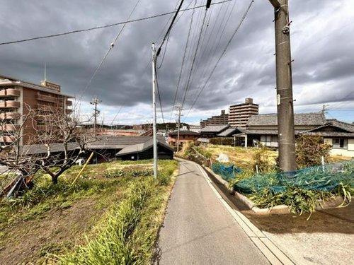知多市岡田字東泓の前面道路含む現地写真|R6.3.29撮影　現地写真