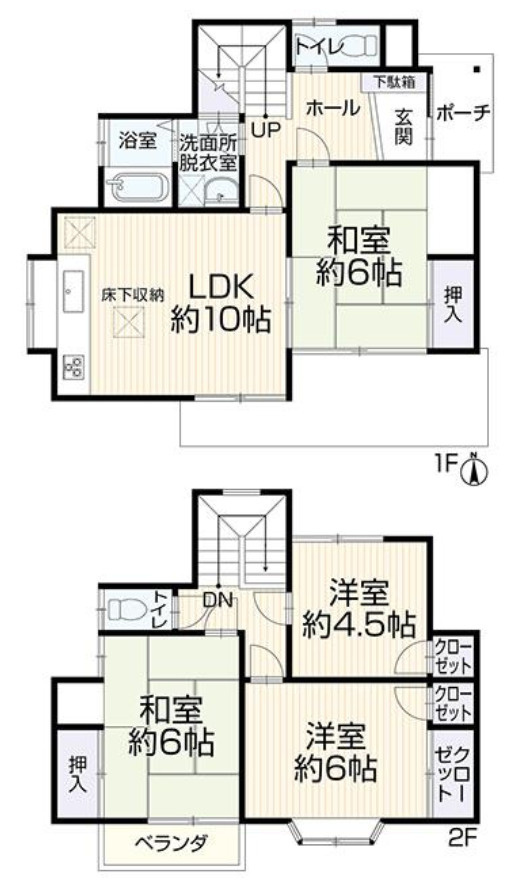 横浜市緑区十日市場町 中古戸建て【仲介手数料無料】の間取り