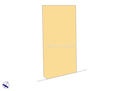 【区画図】 | 岡崎市大西町字南ヶ原戸建