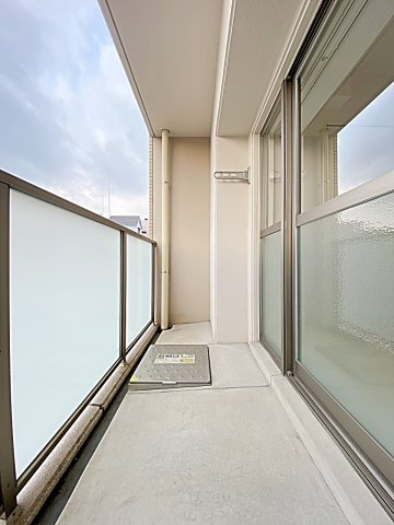 スカイコート松原のバルコニー