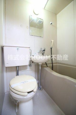 コーポ五月の浴室|お風呂で日々の疲れを落としましょう