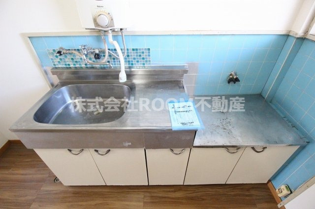 コーポ五月のキッチン|きれいなキッチンです