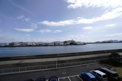 【展望】 | 【上質リノベ】ファミール江波公園リバーサイド弐番館 | 現地（2026年3月8日11：00頃）撮影