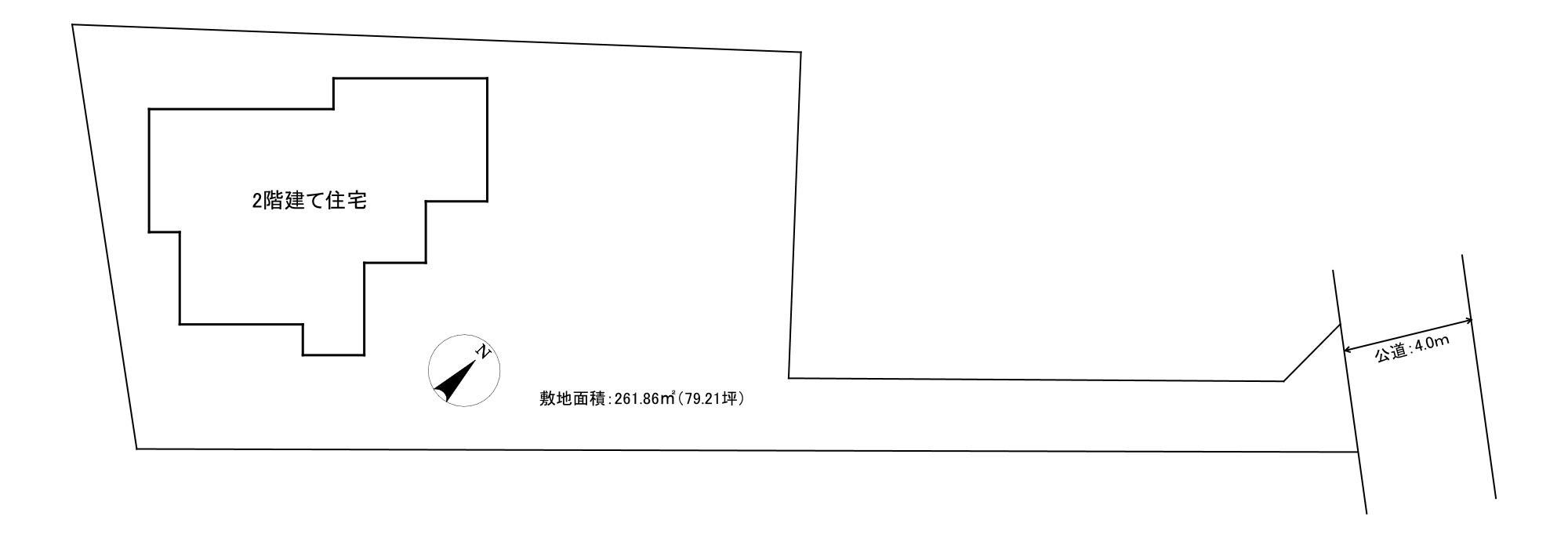 三郷市　戸ケ崎　中古戸建のその他|間取図です