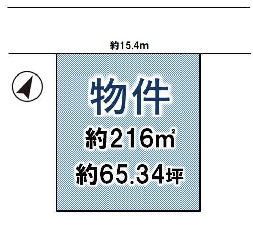 野木町南赤塚の土地図