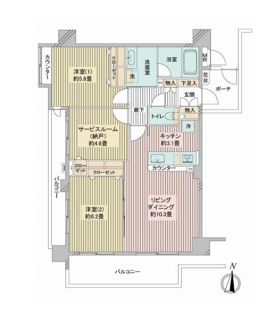 コンポーゼ大宮