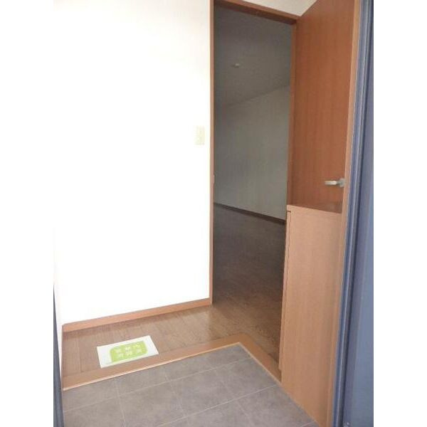 ソレジオ伊賀Bの玄関