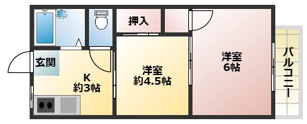 グレイスハイツの間取り