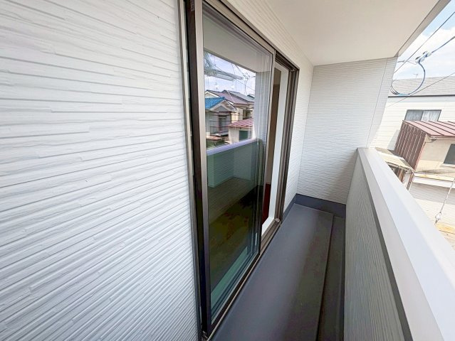 向島立河原町のバルコニー