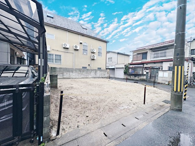向島立河原町の前面道路含む現地写真