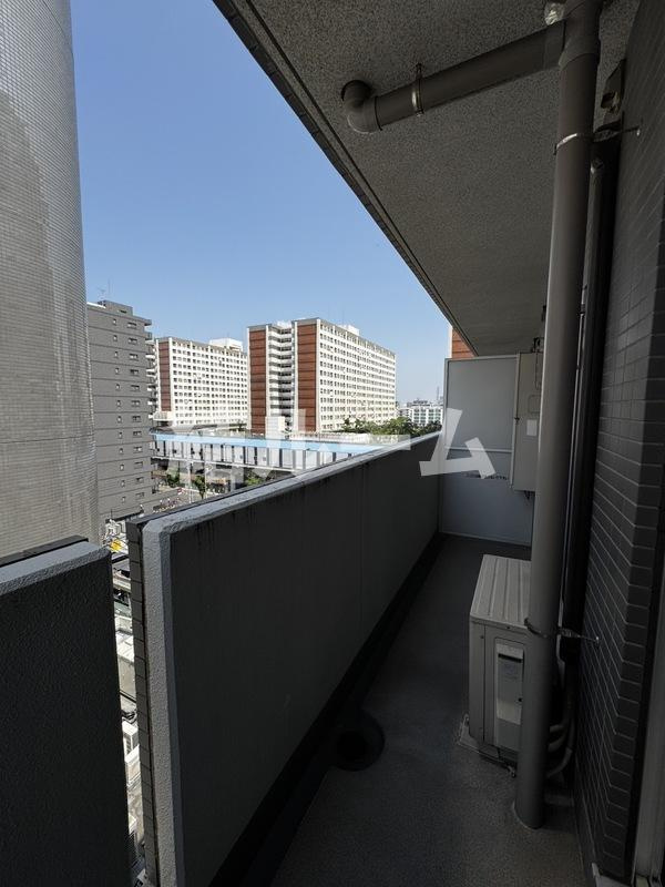 板橋区高島平１丁目の賃貸マンションのバルコニー|別号室参考写真