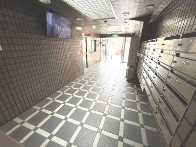 【ロビー】 | 久光マンション | ゆとりのあるロビーです