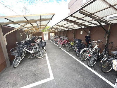 【その他共用部分】 | 久光マンション | 駐輪場です