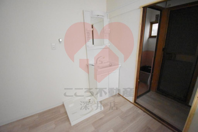 【洗面所】 | 大東市御供田１丁目貸家