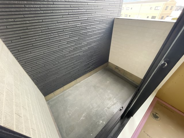 Libertas　C棟（南棟）のバルコニー