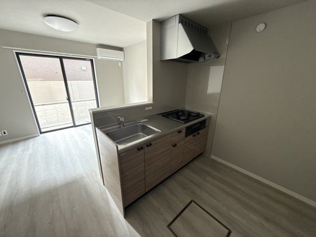 Libertas　A棟（西棟）のキッチン