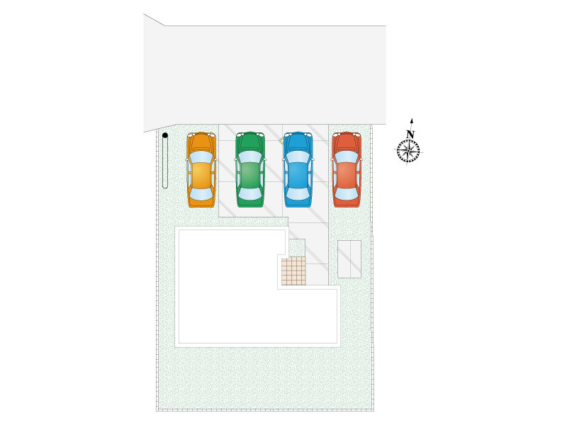 【区画図】小山市田間13号棟(全22区画)■ファイブイズホーム■