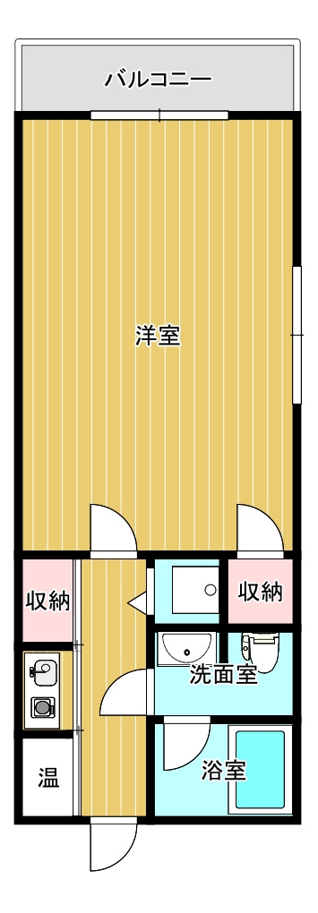 ローズガーデンⅠの間取り