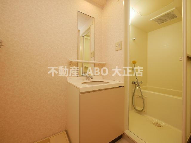 ウィルテラスなんば南の洗面所