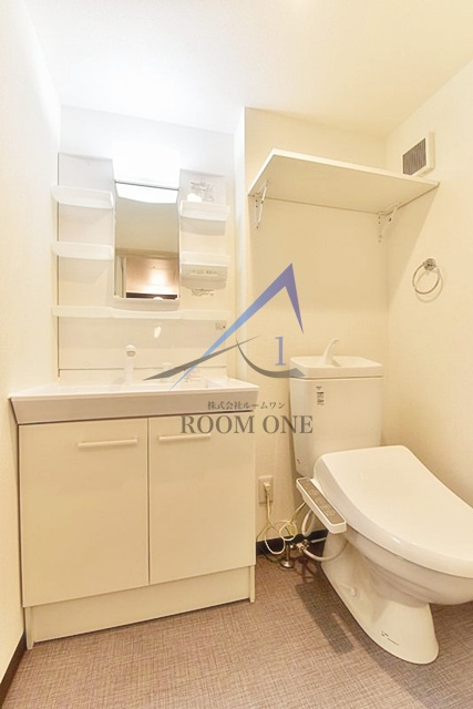 クラーロ三軒茶屋の洗面所|洗面台です。