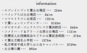 【周辺】 | 千葉市緑区古市場町