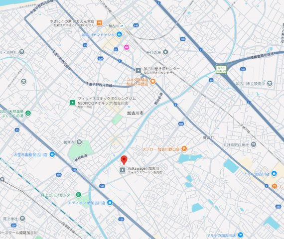加古川市野口町良野　中古戸建の地図