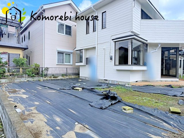 鴻巣市吹上富士見　中古一戸建ての庭|お庭が付いています