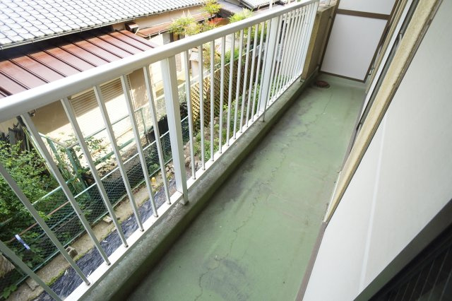 メープルハイツのバルコニー