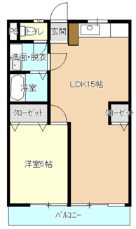 【間取り】 | quartier fuchu (カルティエ府中)