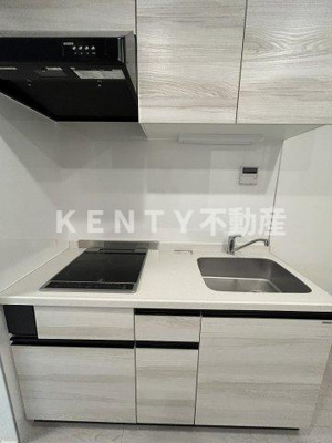 【キッチン】 | ＬｉｖｅＦｌａｔ馬込 | コンパクトなキッチンで掃除もラクラク