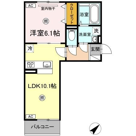 ヴィクトワールの間取り