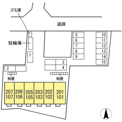 【区画図】 | ヴィル・トランキル大森