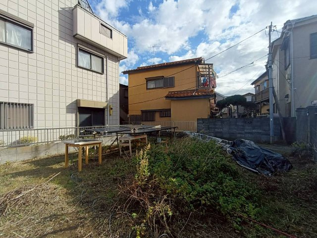 三郷市　戸ケ崎　売地の前面道路含む現地写真|前面道路含む現地写真です