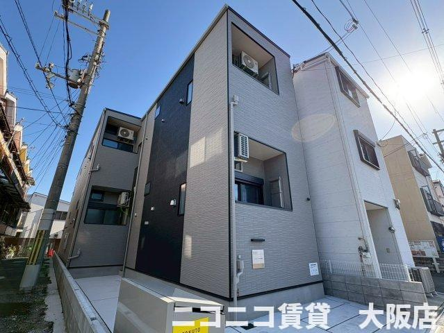 ハーモニーテラス墨江の外観