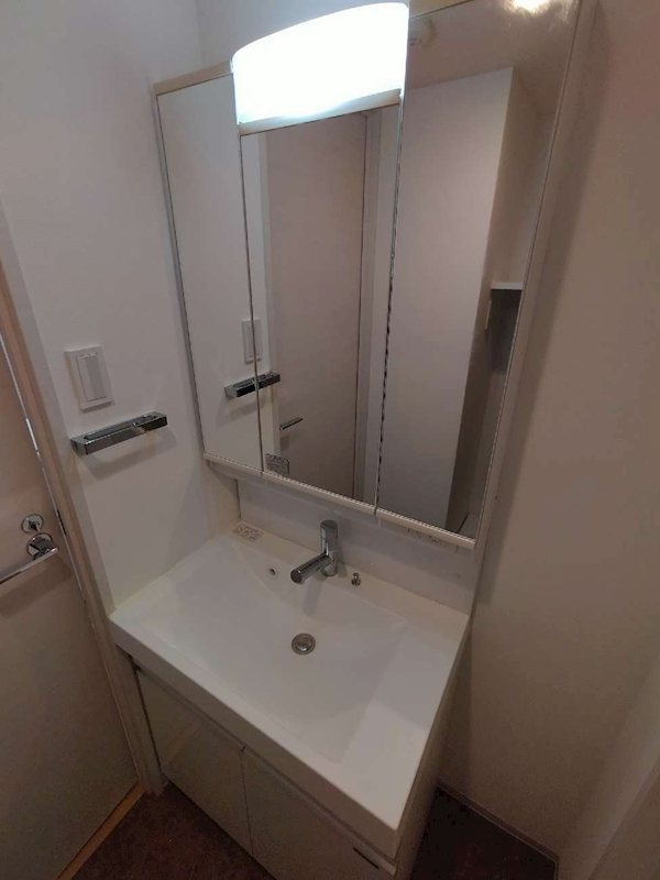 ベルシード門前仲町の独立洗面台