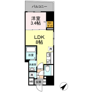 【間取り】 | ベイサイドヒルズ関内 | ベイサイドヒルズ関内　間取り