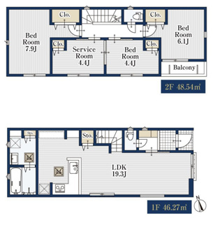 【間取り】 | 千種区若水新築戸建 | 1号棟間取図　キャンペーン対象物件です♪詳細は弊社ホームページもしくはスタッフまでお気軽にお問合せ下さいませ♪ お役に立てる自信があります♪