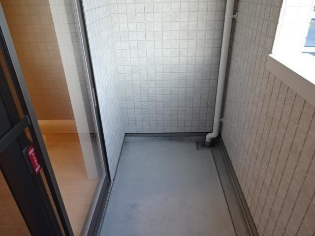 サンモール当新田のバルコニー