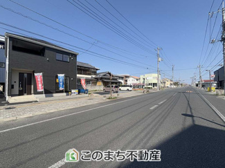 【前面道路含む現地写真】 | CRADLEGARDEN壬生町幸町第6　1号棟 | 前面道路含む現地写真