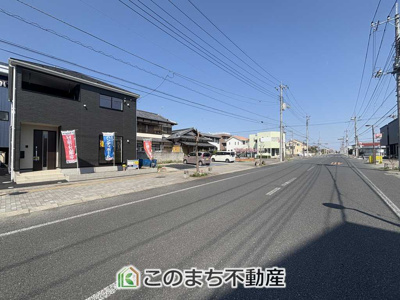 【前面道路含む現地写真】 | CRADLEGARDEN壬生町幸町第6　1号棟 | 前面道路含む現地写真