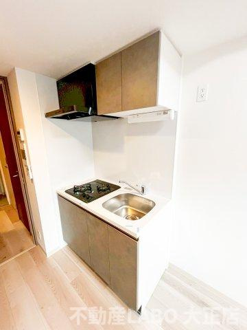 エステムコート難波WEST-SIDEIXレデントのキッチン