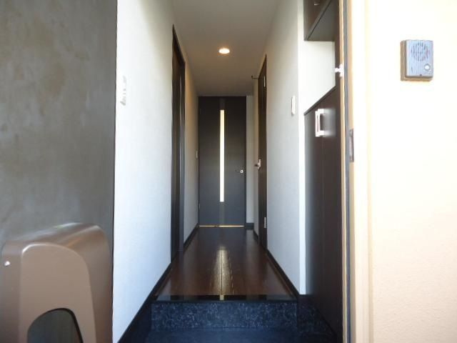 エルガーデン白石の玄関