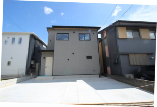介良乙　新築戸建の外観