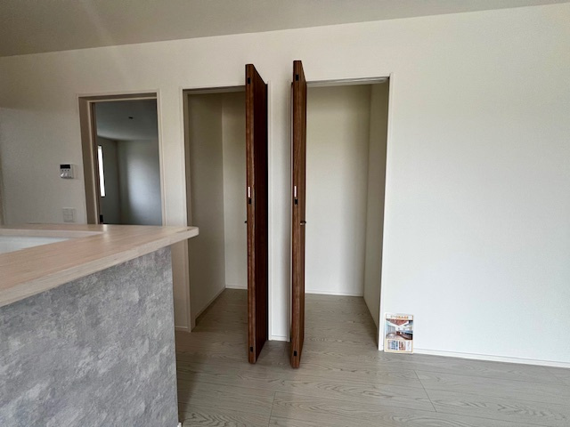 久留米市宮ノ陣町大社1期　1号棟の収納|LDKの収納は使い道が多いです♪