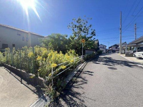 知多郡武豊町字道仙田の前面道路含む現地写真|R6.10.21撮影　北側公道約6ｍ！