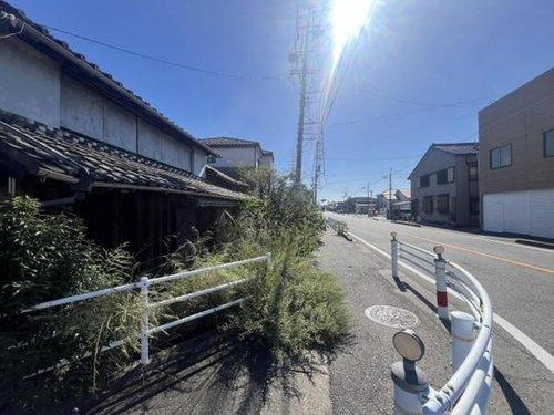 知多郡武豊町字道仙田の前面道路含む現地写真|R6.10.21撮影　西側公道約12ｍ！