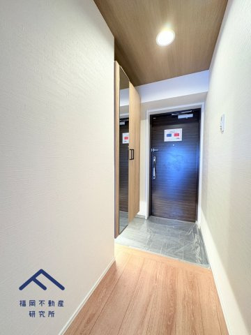 クローバーマンション空港東2の玄関